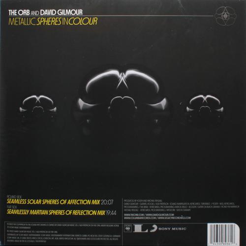 Виниловая пластинка The Orb; David Gilmour - Metallic Spheres In Colour (Black Vinyl LP)