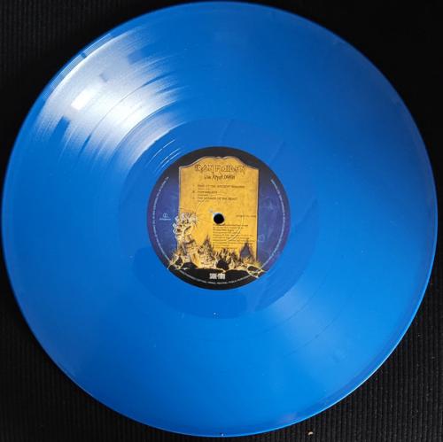 Виниловая пластинка Iron Maiden - Live After Death (Yellow & Blue Vinyl 2LP)