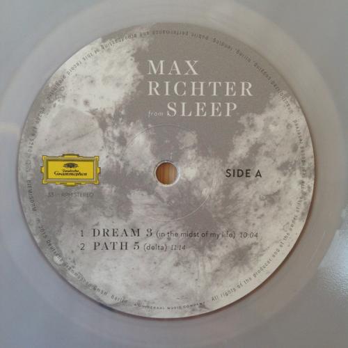 Виниловая пластинка Richter, Max, From Sleep (transparent)