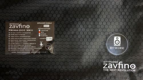 Акустический кабель Zavfino Prima Mk2 SPK Bi-Wire 2.5 m