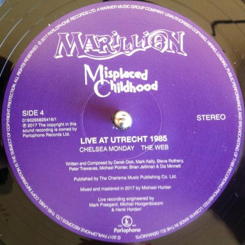Виниловая пластинка Marillion MISPLACED CHILDHOOD (DELUXE/BOX SET)