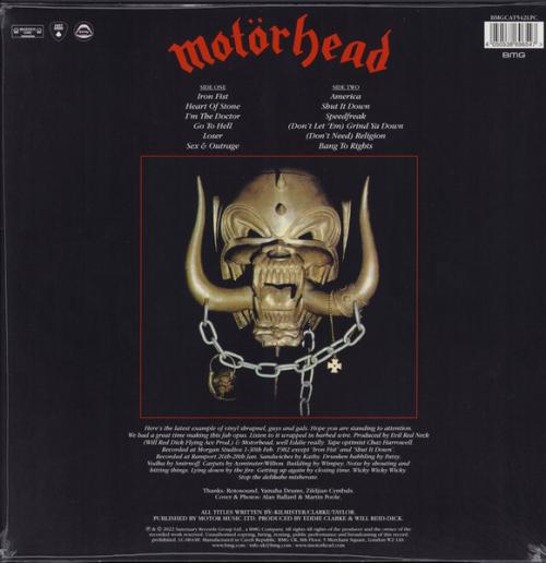 Виниловая пластинка Motorhead - Iron Fist (Coloured Vinyl LP)