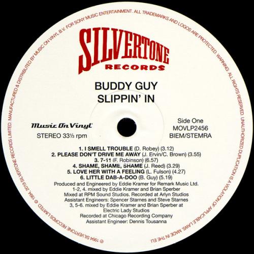 Виниловая пластинка Buddy Guy — SLIPPIN' IN (LP)