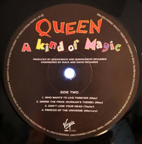 Виниловая пластинка Queen, A Kind Of Magic