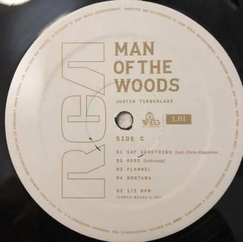 Виниловая пластинка Justin Timberlake Man Of The Woods (Gatefold/+Poster)