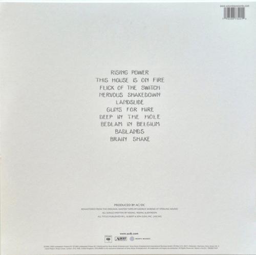 Виниловая пластинка AC/DC - Flick Of The Switch (Limited Gold Nugget Vinyl LP, Artwork Print)
