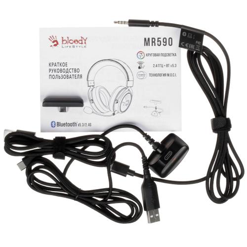 Наушники A4Tech Bloody MR590 Sports black
