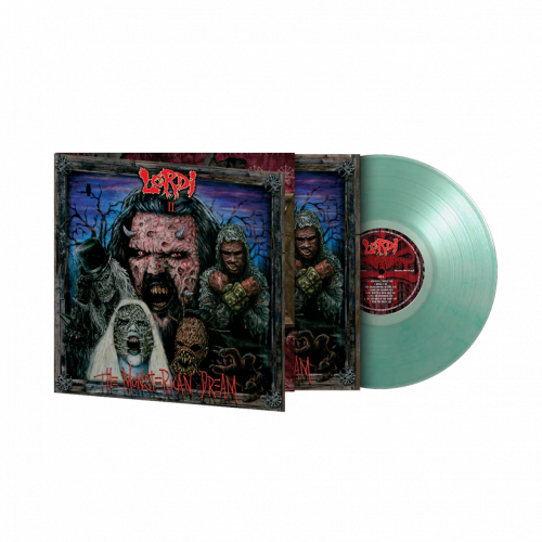 Виниловая пластинка Lordi - Monsterican Dream (Crystal Clear & Translucent Green Marbled Vinyl LP)