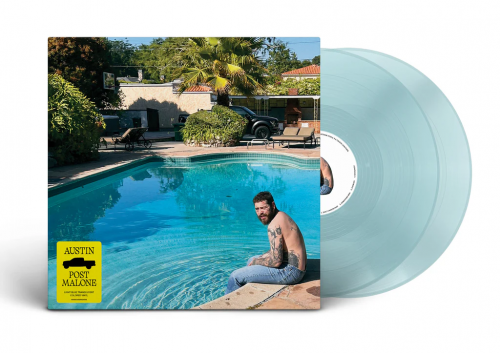 Виниловая пластинка Post Malone -  Austin (Limited Light Blue Transparent Vinyl 2LP)