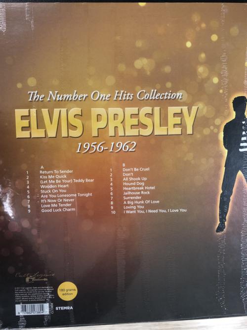 Виниловая пластинка Elvis Presley - THE NUMBER ONE HITS