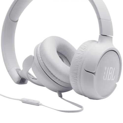 Наушники JBL T500 white (JBLT500WHT)
