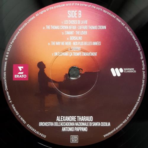 Виниловая пластинка Alexandre Tharaud - Cinema (Piano & Orchestra) (Black Vinyl LP)