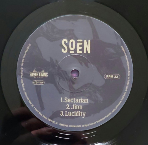 Виниловая пластинка Soen - The Undiscovered Lotus (Black Vinyl LP)