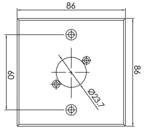 Настенная панель ECO RWPA60-1-SL