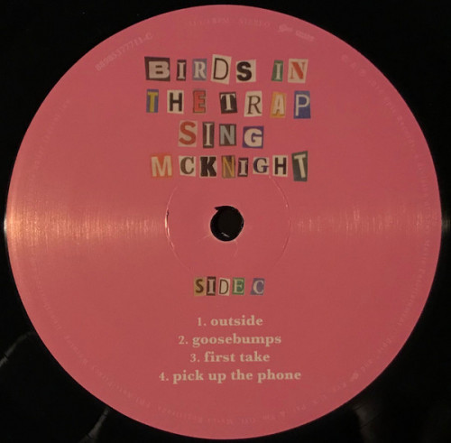 Виниловая пластинка Travis Scott BIRDS IN THE TRAP SING MCKNIGHT