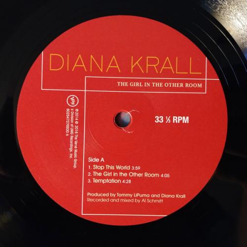 Виниловая пластинка Krall, Diana, The Girl In The Other Room