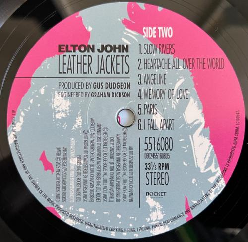 Виниловая пластинка Elton John - Leather Jackets (Black Vinyl LP)