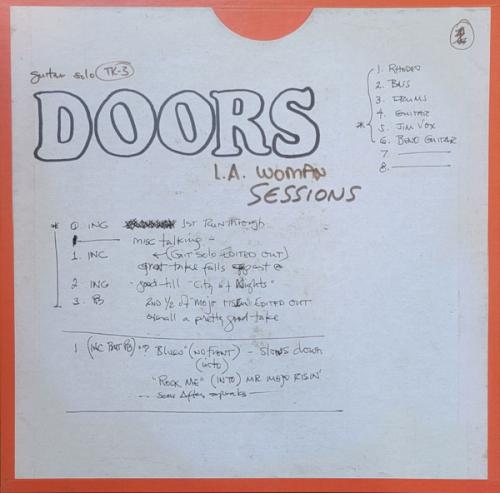 Виниловая пластинка DOORS THE - LA WOMAN SESSIONS - RSD 2022 RELEASE (4LP)