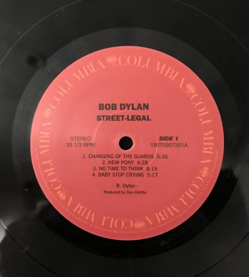 Виниловая пластинка Dylan, Bob, Street-Legal (Black Vinyl)