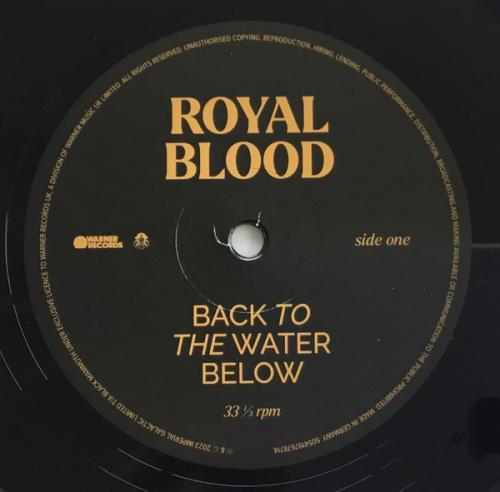Виниловая пластинка Royal Blood - Back To The Water Below (Black Vinyl LP)