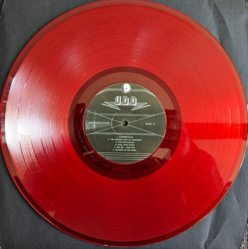 Виниловая пластинка U.D.O. - Mastercutor (Limited Transparent Red Vinyl LP)
