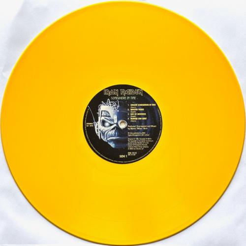 Виниловая пластинка Iron Maiden - Somewhere In Time (Yellow Vinyl LP)