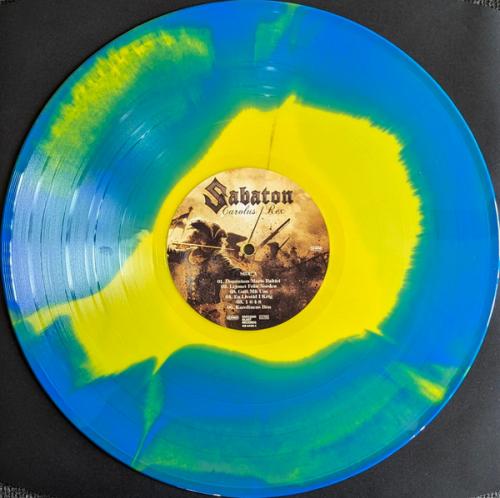 Виниловая пластинка Sabaton - Carolus Rex (Blue Yellow Sunburst Vinyl LP)