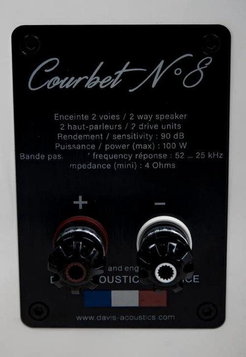 Напольная акустика Davis Acoustics Courbet 8 White Gloss