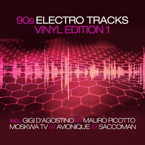 Виниловая пластинка Various Artists - 90s Electro Tracks, Vol.1 (Black Vinyl LP)