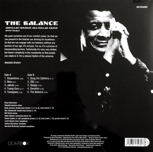 Виниловая пластинка Ibrahim, Abdullah - The Balance (Black Vinyl LP)