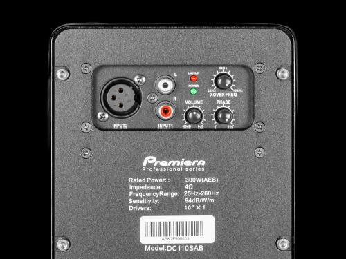 Сабвуфер Premiera DC110SAB