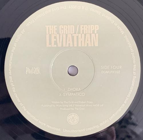 Виниловая пластинка Robert Fripp; The Grid - Leviathan (Black Vinyl 2LP)