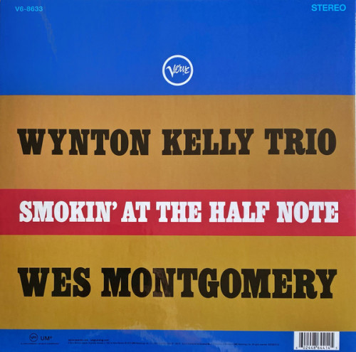 Виниловая пластинка Montgomery, Wes; Kelly, Wynton - Smokin' At The Half Note (Acoustic Sounds) (Black Vinyl LP)