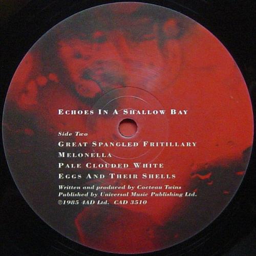 Виниловая пластинка Cocteau Twins - Tiny Dynamine/ Echoes In A Shallow Bay (Black Vinyl LP)