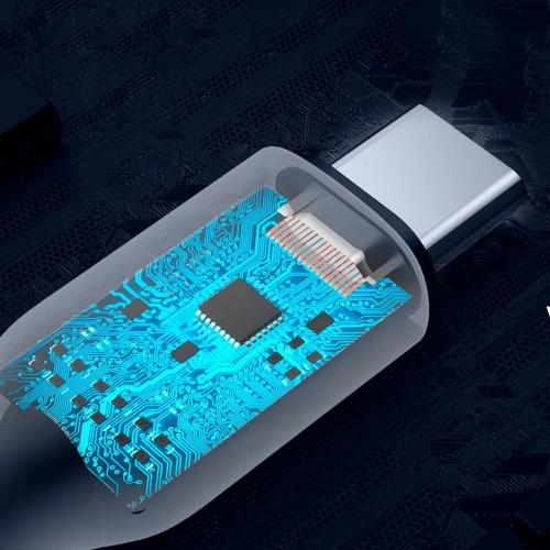 USB кабель HAVIT CB6280 USB-C - USB-C WH 1m
