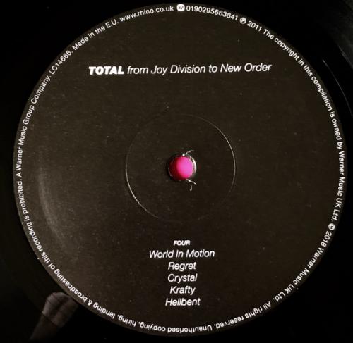 Виниловая пластинка WM Joy Division / New Order Total: From Joy Division To New Order (180 Gram Black Vinyl)