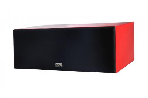 Акустика центрального канала Davis Acoustics Courbet C Red Gloss
