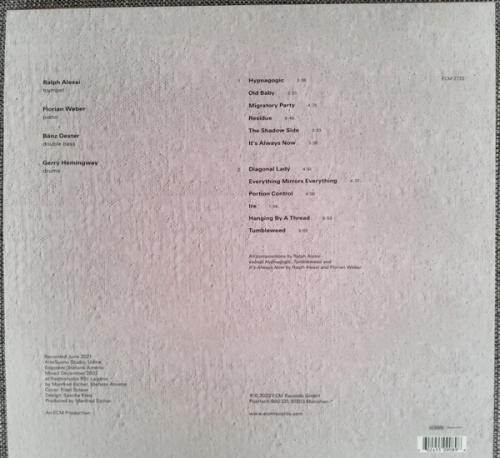 Виниловая пластинка Ralph Alessi - It’s Always Now (Black Vinyl LP)