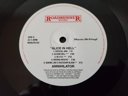 Виниловая пластинка Annihilator — ALICE IN HELL (LP)