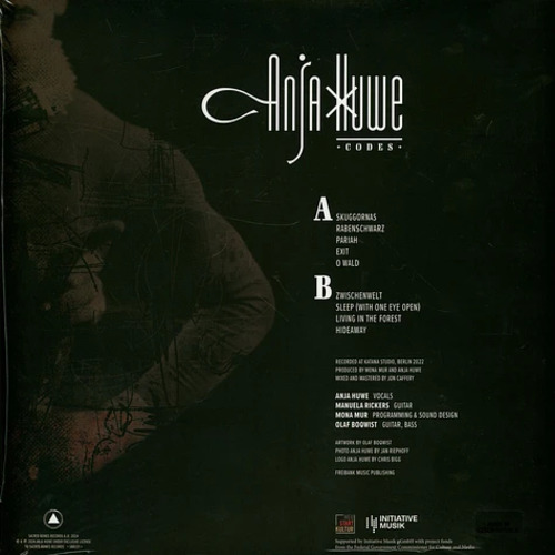 Виниловая пластинка Anja Huwe -  Codes (Limited Indie Edition, Oxblood Red Vinyl LP)