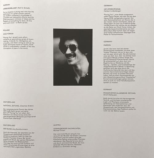 Виниловая пластинка Keith Jarrett - Solo Concerts Bremen/ Lausanne (Box) (Analogue) (Black Vinyl 3LP)