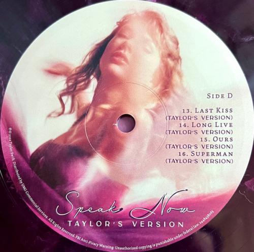 Виниловая пластинка Swift, Taylor - Speak Now (Taylor's Version) (Violet Marbled Vinyl 3LP)