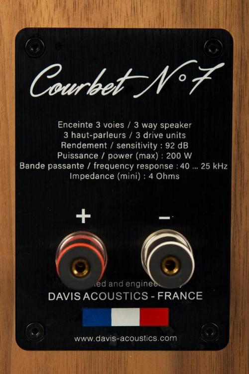 Напольная акустика Davis Acoustics Courbet 7 Walnut Venner