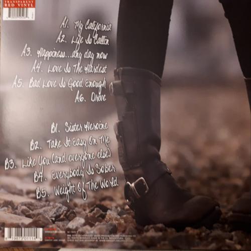 Виниловая пластинка HART BETH - MY CALIFORNIA - TRANSPARENT (RED LP)