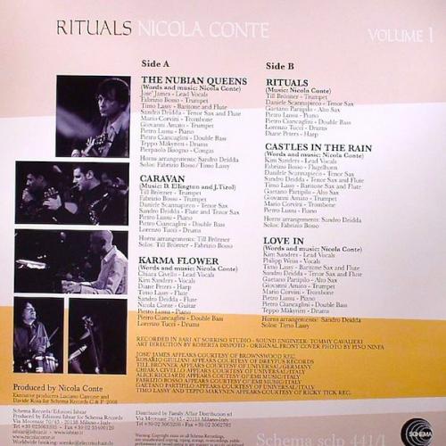 Виниловая пластинка Nicola Conte - Rituals (Black Vinyl 2LP)