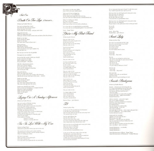 Виниловая пластинка Queen, A Night At The Opera