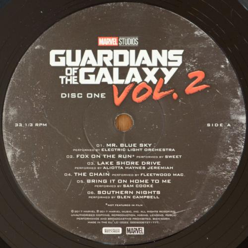 Виниловая пластинка OST, Guardians Of The Galaxy Vol. 2 - deluxe (Various Artists)