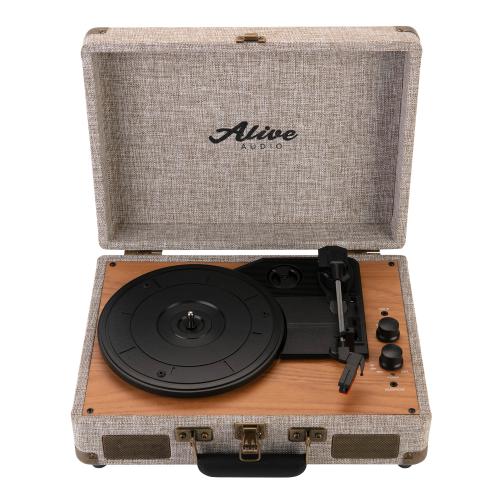 Проигрыватель винила Alive Audio GLAM The Canvas Edition Shadow с Bluetooth