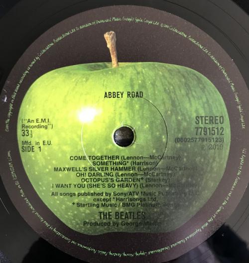 Виниловая пластинка The Beatles, Abbey Road (50th Anniversary / 2019 Mix)
