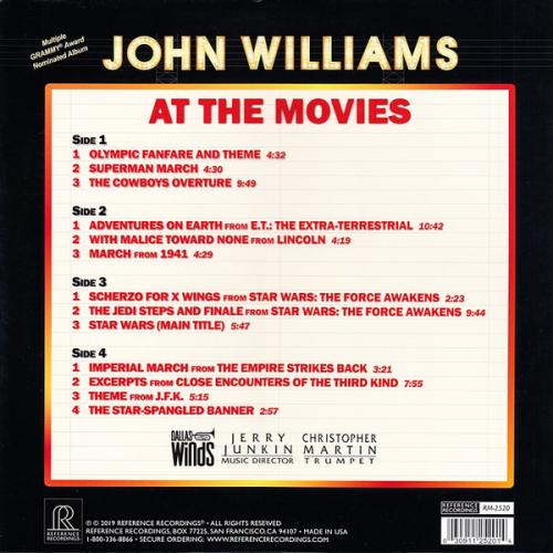 Виниловая пластинка OST - John Williams At The Movies (Analogue) (Black Vinyl 2LP)